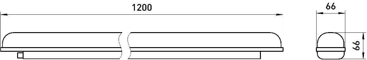 линейный светильник эра spp-202-0-40k-l36 б0066927