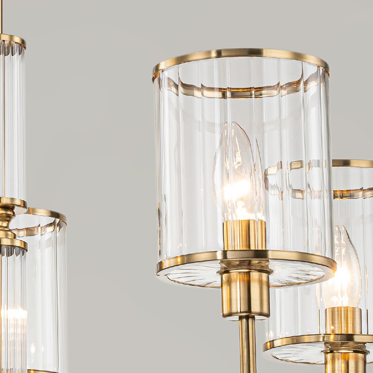 люстра на штанге illumico il0183-5c-79 copper kopnini