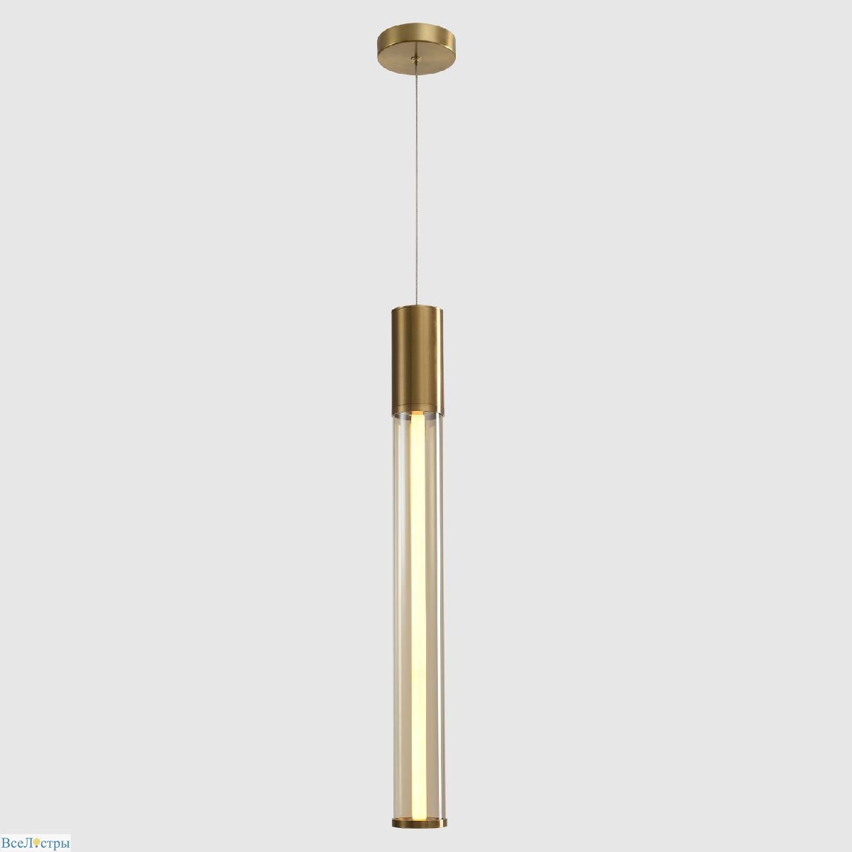 подвесной светильник crystal lux lineup sp11w led brass