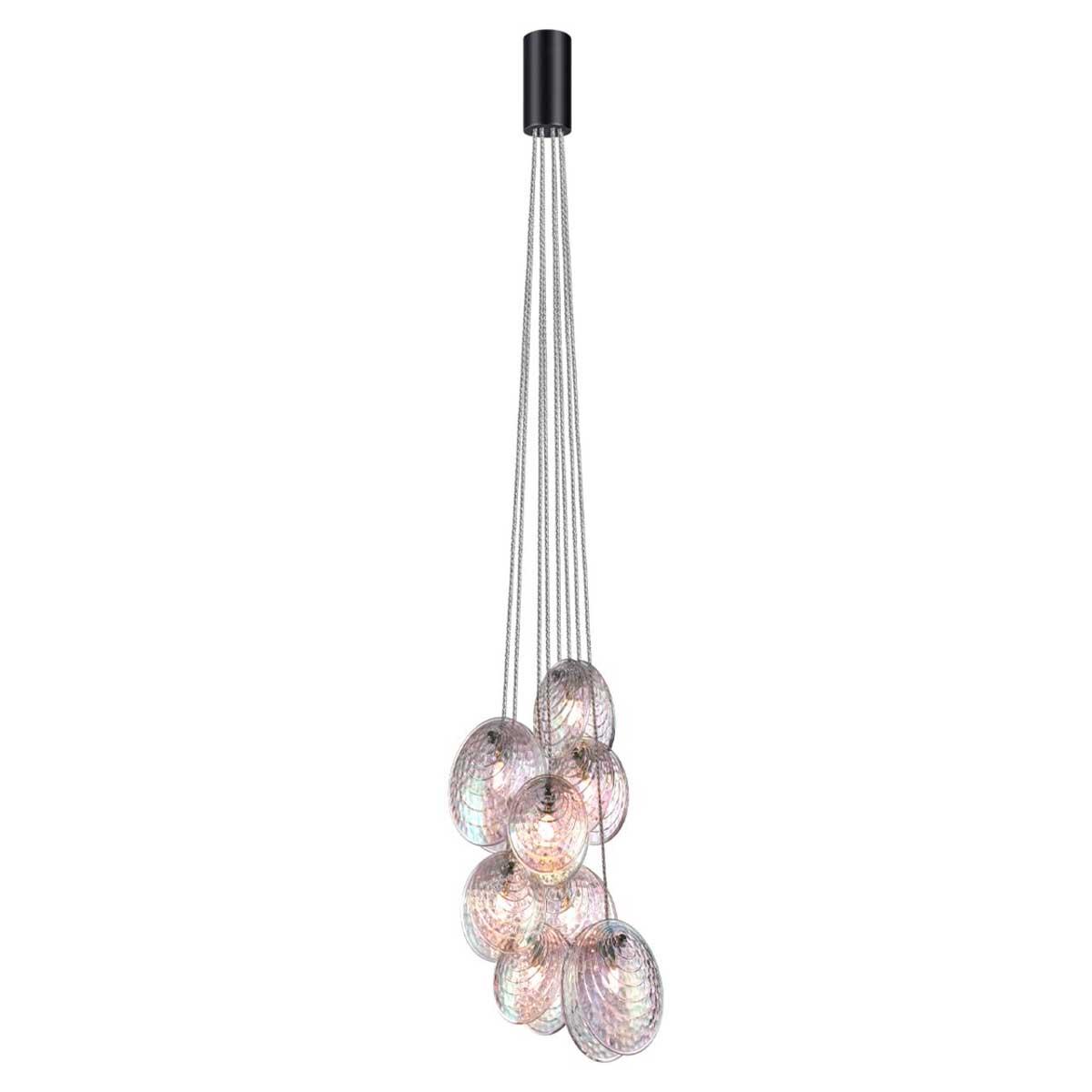 подвесная люстра odeon light mussels 5039/8