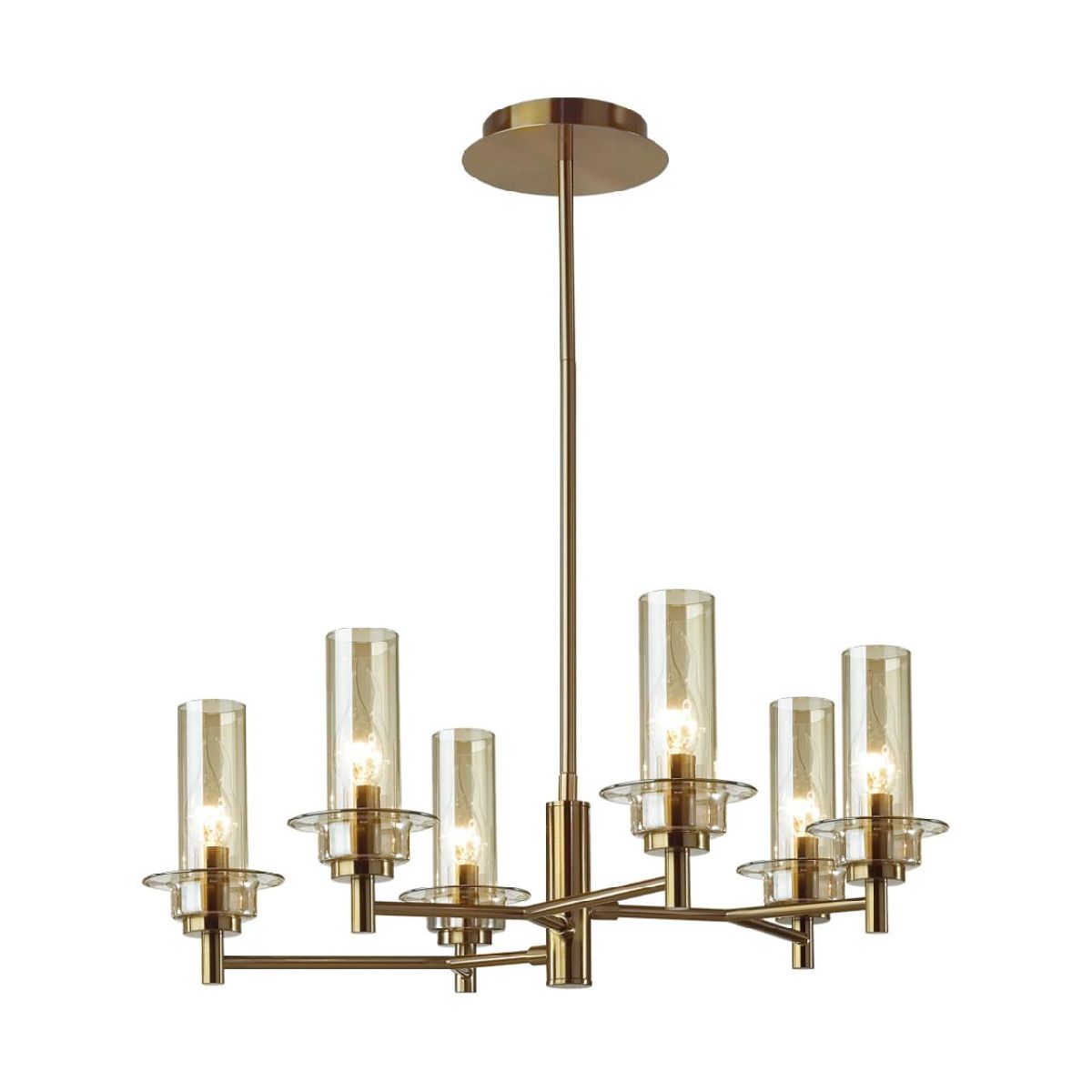 люстра на штанге lumion madonna 6554/6c