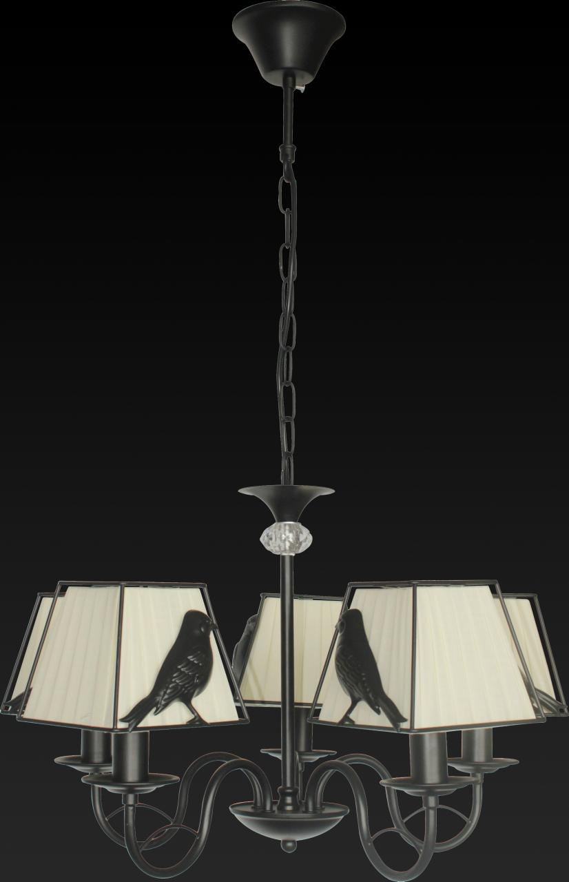 подвесная люстра toplight donna tl7510d-05bl