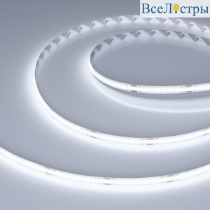 Светодиодная лента Arlight 8W/m 320LED/m CSP холодный белый 50М COB-X320-8mm 48V White6000 043246
