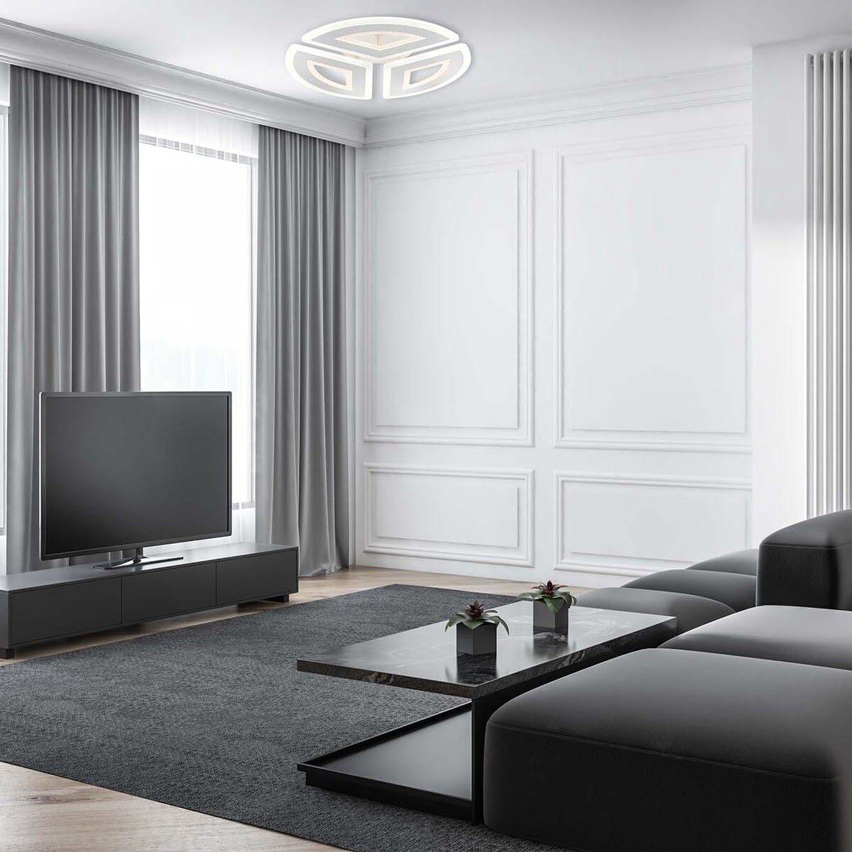 потолочная светодиодная люстра escada avior 10210/3led