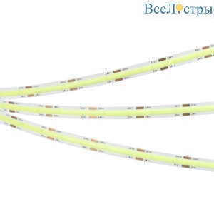 Светодиодная лента Arlight COB-X544-8mm 24V Green (11.5 W/m, IP20, 5m) 032174(3)