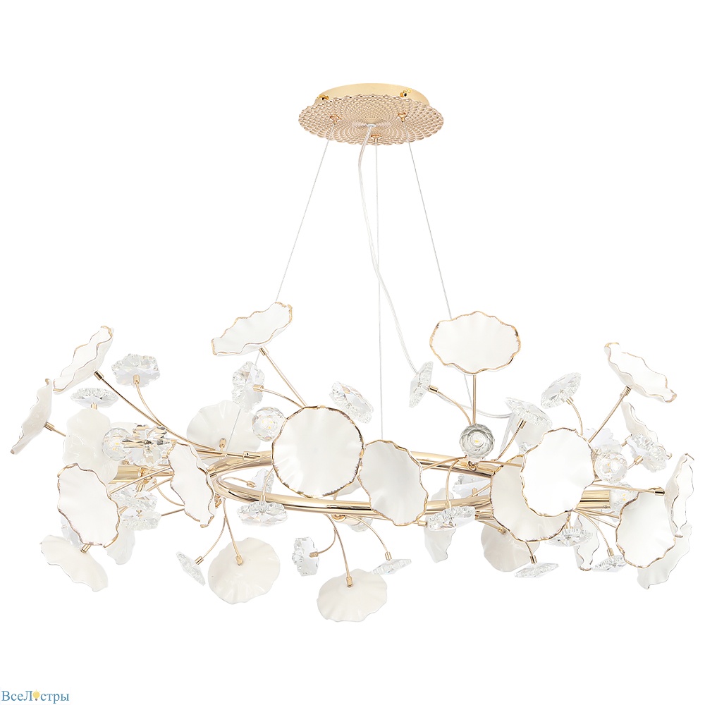 подвесная люстра crystal lux margo sp9r