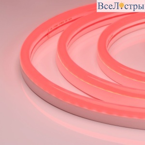 Светодиодная герметичная лента Arlight WAVE-SIDE-A120-12x25mm 230V Red (12 W/m, IP67, 50m, wire x2) 051942