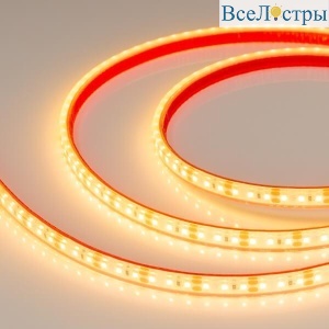 Светодиодная влагозащищенная лента Arlight 9,6W/m 120LED/m 2835SMD желтый 5M 033903