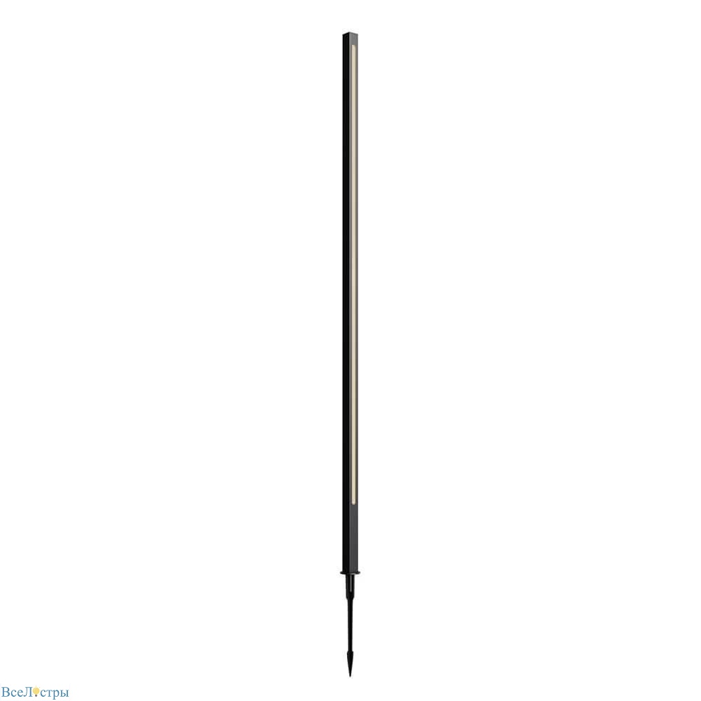 уличный светодиодный светильник maytoni pole o440fl-l18gf3k