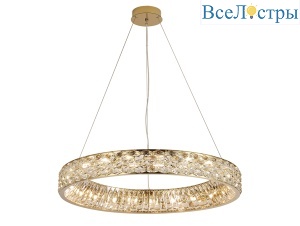 Подвесная люстра Newport Tiffany 8532/80 C gold polished М0070799