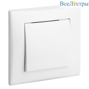 Выключатель одноклавишный Schneider Electric Sedna 10A 250V (упаковка из 5 шт.) SDN0109121