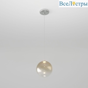 Подвесной светильник Eurosvet Wonder 50231/1 LED янтарный a058634