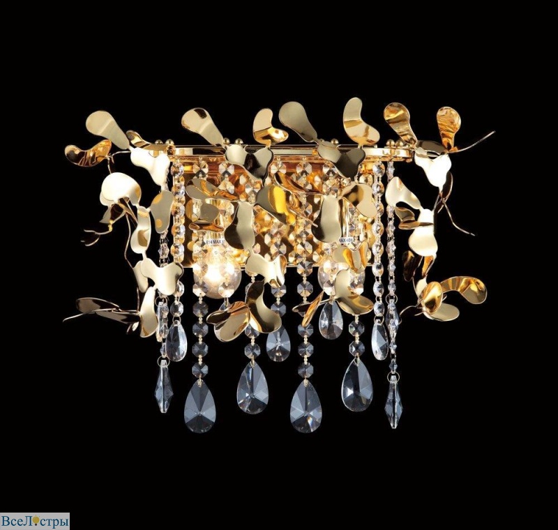 настенный светильник crystal lux romeo ap2 gold