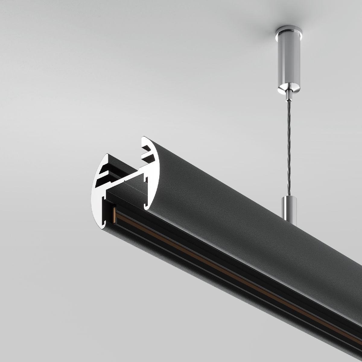 шинопровод накладной/подвесной maytoni busbar trunkings basity trx172-r-112b