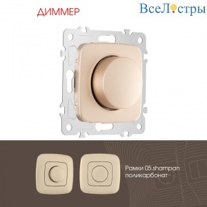 Диммер Arte Milano 205.48-1.shampan