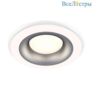 Комплект встраиваемого светильника Ambrella light Techno Spot XC7621004 SWH/MCH белый песок/хром матовый (C7621, N7013)