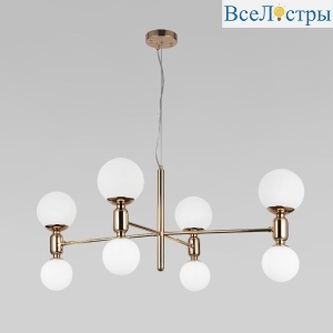 Подвесная люстра Eurosvet Bubble 30182/8 золото a063207