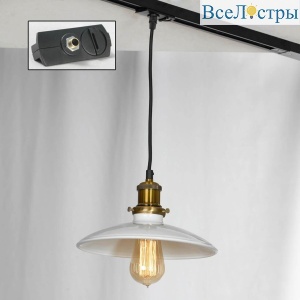 Трековый светильник однофазный Lussole LOFT Glen Cove Track Lights LSP-9605-TAB