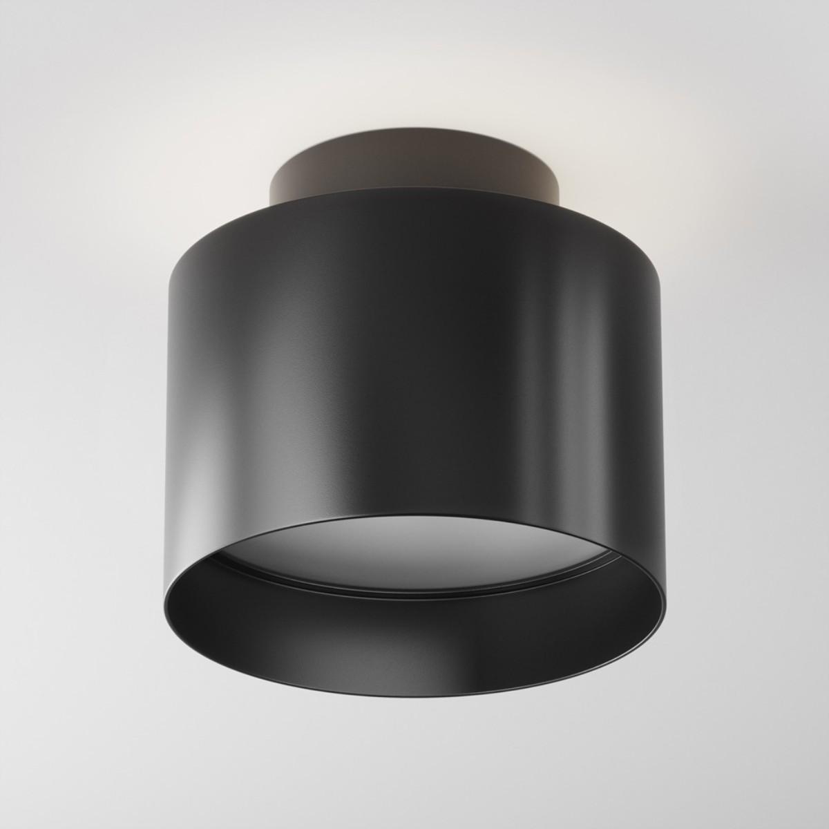 потолочный светодиодный светильник maytoni technical planet c009cw-l12b4k
