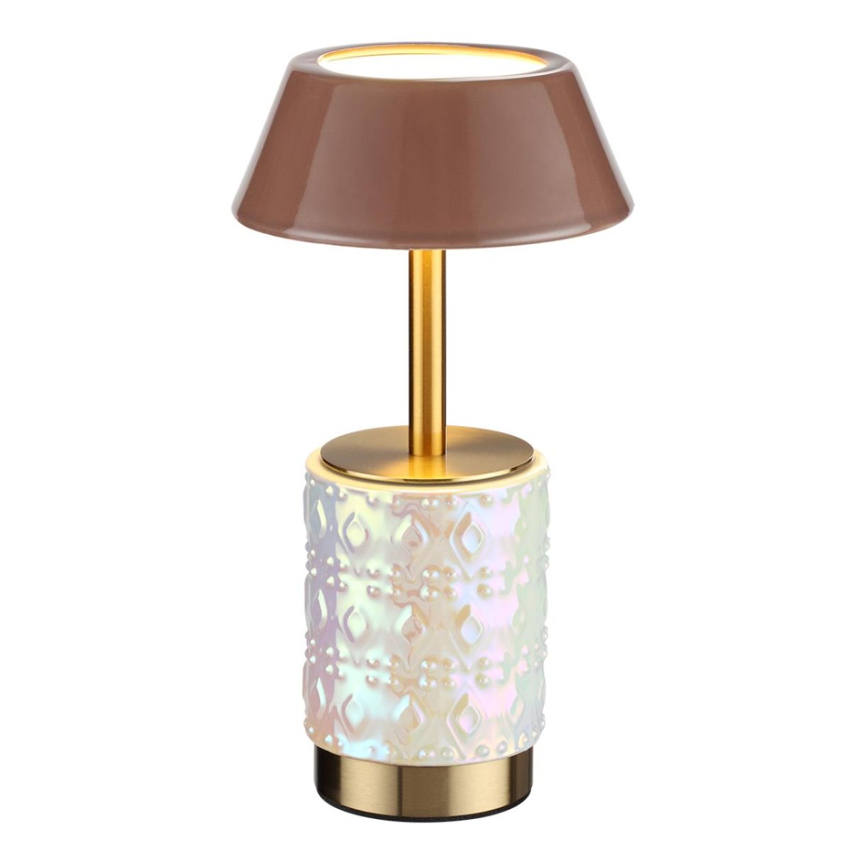 настольная лампа беспроводная odeon light l-vision lulu 5454/6tl