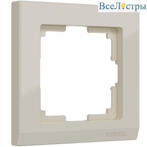 Рамка Werkel Stark на 1 пост слоновая кость W0011803 4690389161650
