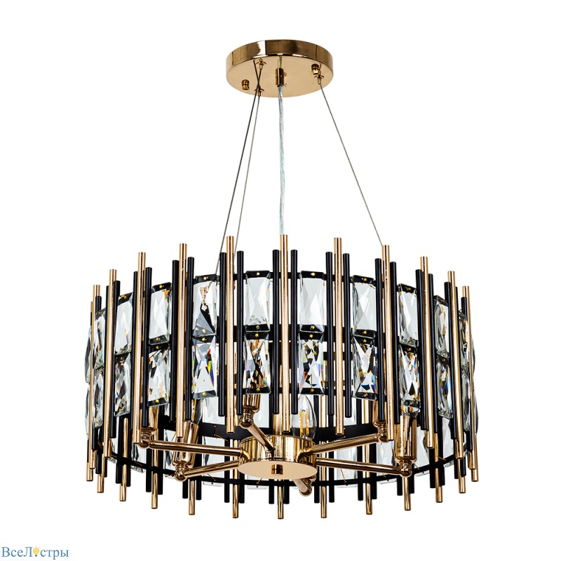 подвесная люстра arte lamp alruba a1043sp-6bk