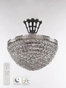 Потолочный светильник Bohemia Ivele Crystal 19321/25IV/LED-DIM Ni