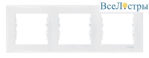 Рамка 3-постовая Schneider Electric Sedna SDN5800521