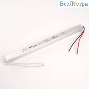 Блок питания для светодиодной ленты Feron LB001 24V 48W IP20 2A 48013