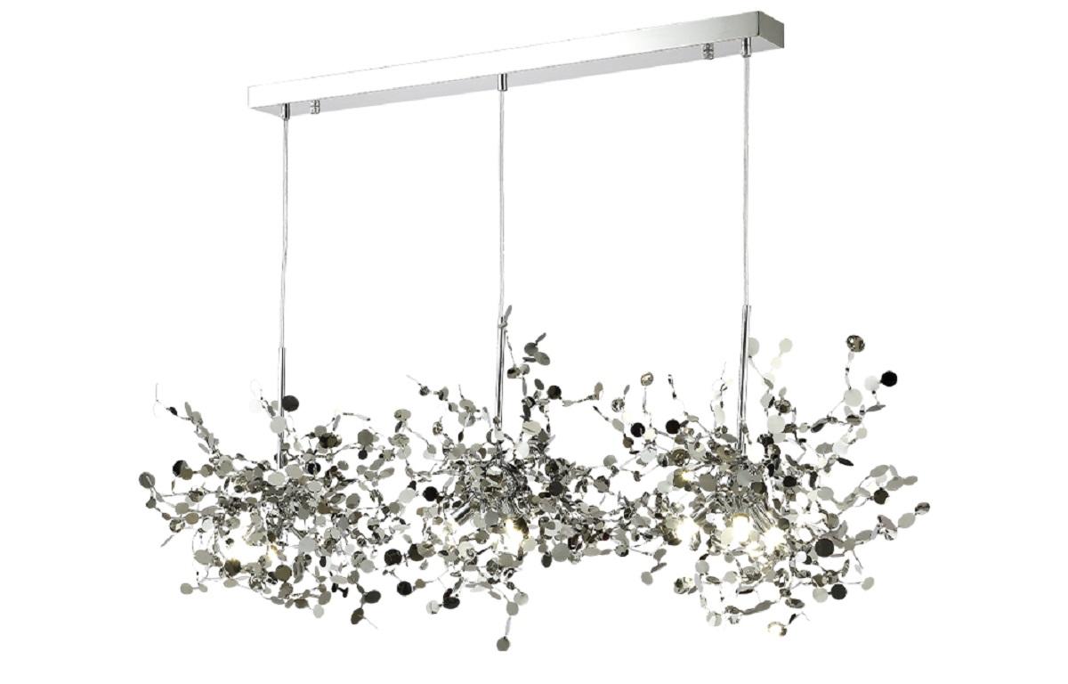 подвесная люстра crystal lux garden sp3х3 l1200 chrome