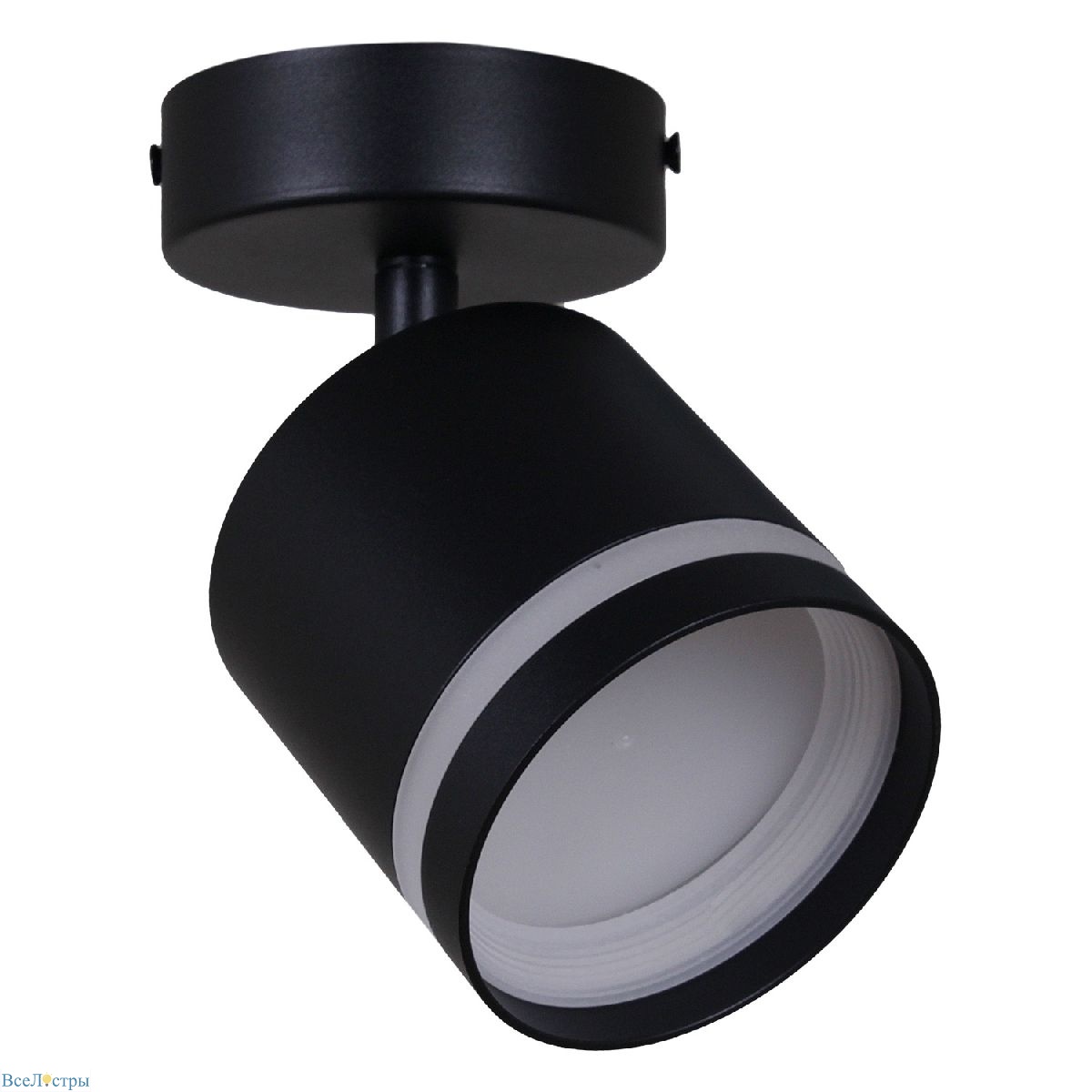 спот reluce 53001-9.5-001il spot light gx53 bk