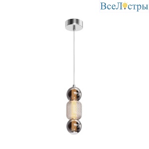 Подвесной светодиодный светильник Maytoni Drop MOD273PL-L16CH3K