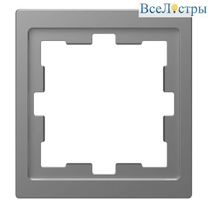 Рамка 1-постовая Schneider Electric Merten D-Life MTN4010-6536