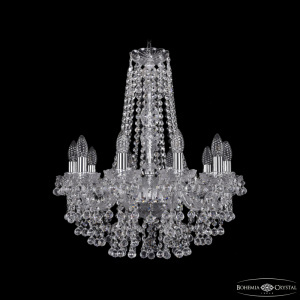 Подвесная люстра Bohemia Ivele Crystal 1409/10/195/h-63 Ni