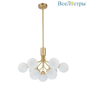 Подвесная люстра Belfast Bryson L-8130-6+3 BR GL