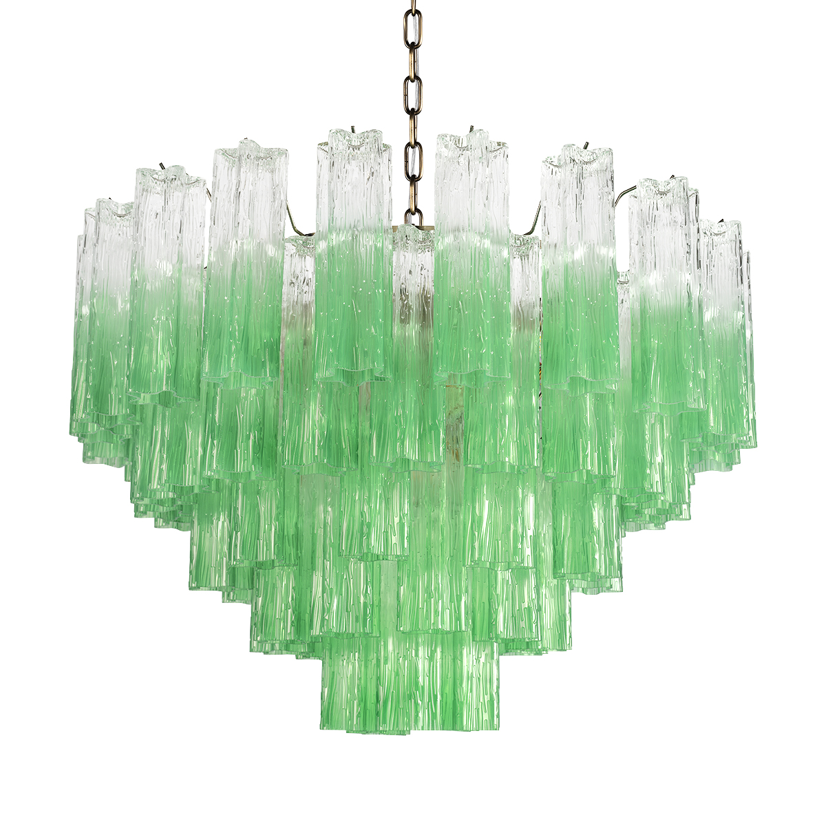 подвесная люстра loft it murano 10580/800 clear green
