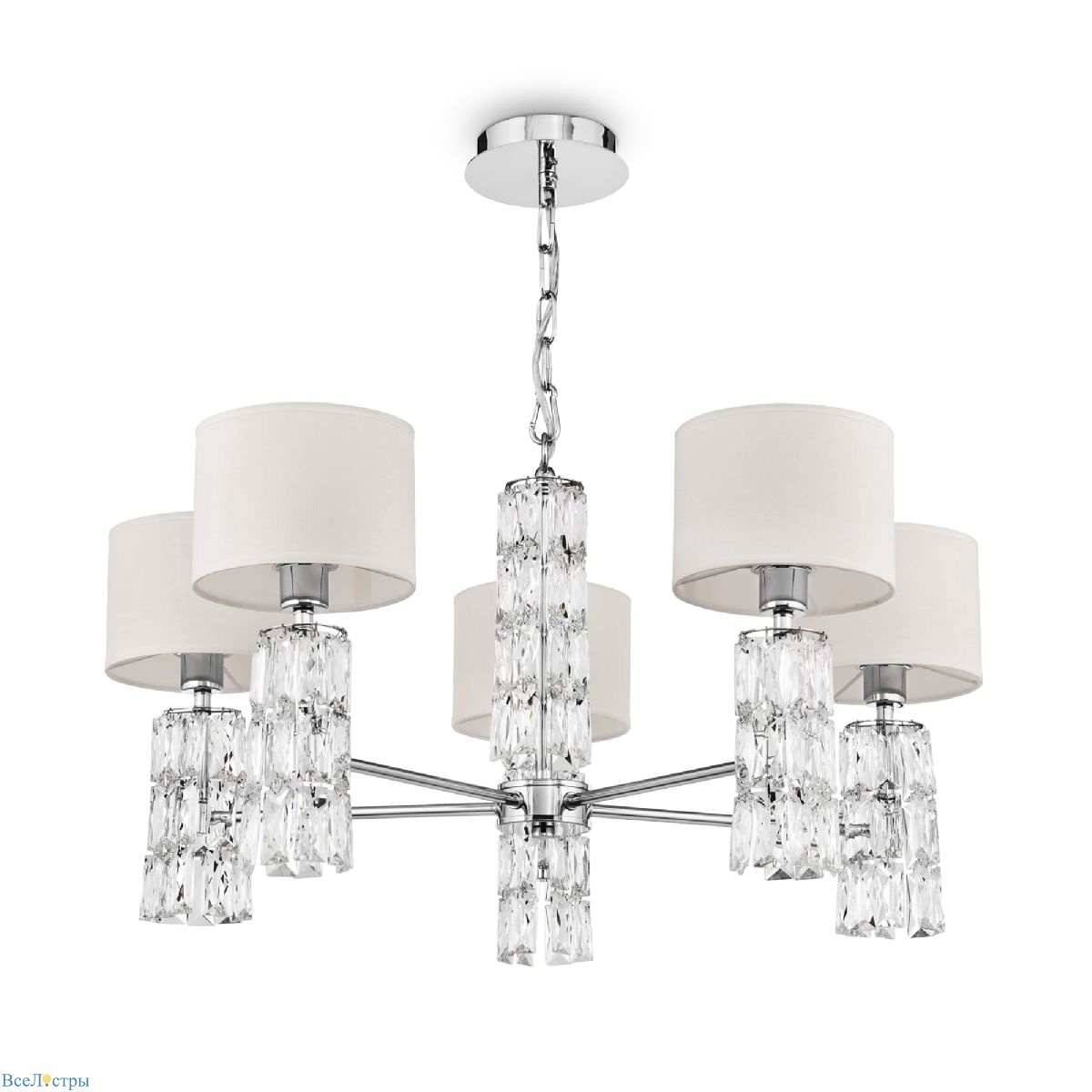 подвесная люстра maytoni talento dia008pl-05ch