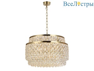 Подвесная люстра Newport Tiffany 8530/60 C gold polished М0070715
