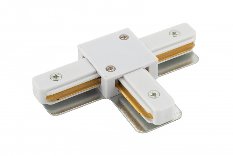 коннектор t-образный denkirs dk track white tr1103-wh