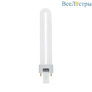Лампа энергосберегающая (06001) Uniel G23 9W 4000K матовая ESL-PL-9/4000/G23