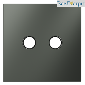 Накладка для розетки телевизионной оконечной TV+SAT Voltum S70 (титан) VLS001606