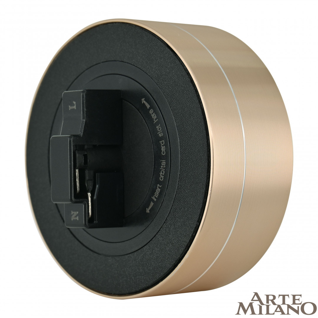 трековый светильник arte milano am-track-sockets 380011tls/lws gold