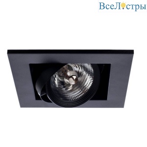 Встраиваемый светильник Arte Lamp Technika A5930PL-1BK