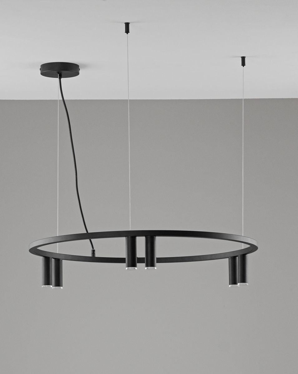 подвесная люстра moderli sofina v11787-6p