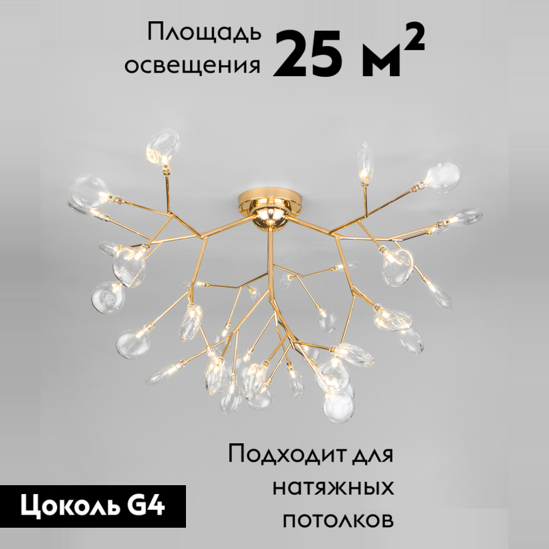 потолочная люстра bogates lamella 566