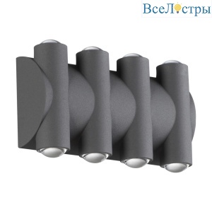 Уличный настенный светодиодный светильник Novotech Street Calle 358568