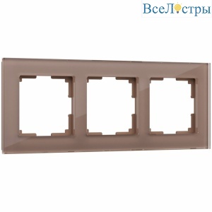Рамка на 3 поста Werkel Favorit латте 4690389183430 W0031142