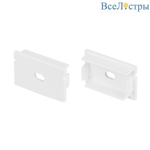Комплект заглушек (2 шт.) Arlight LINE-3020 с отверстием 047017