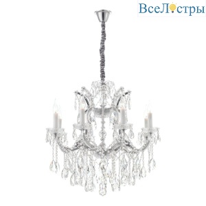Подвесная люстра iLamp Diamond 6071-8 CR+CL