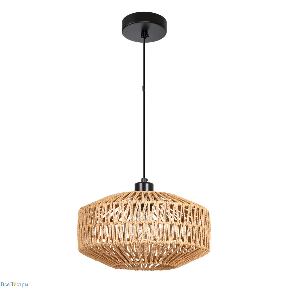 подвесной светильник arte lamp brushwood a7087sp-1bk